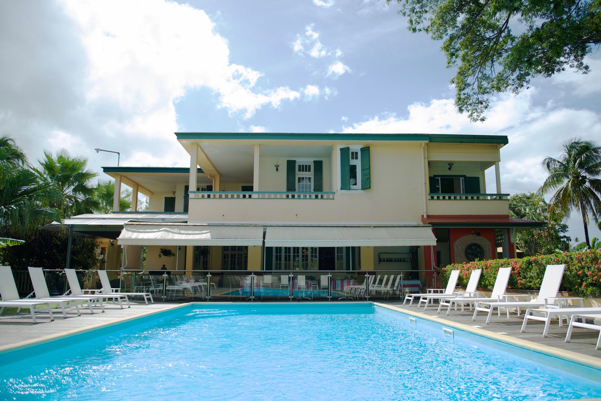 Habitation Du Comte Hotel Sainte-Rose Eksteriør billede